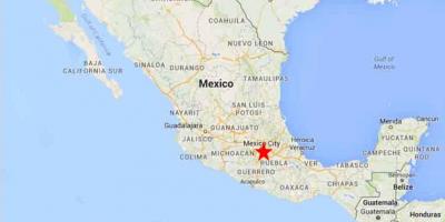 Thủ đô của Mexico bản đồ