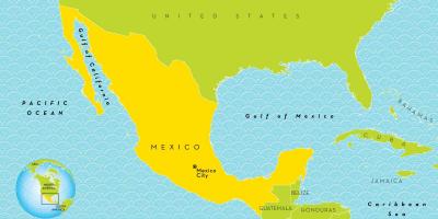 Một bản đồ của thành Phố Mexico